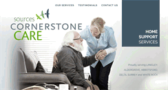 Desktop Screenshot of cornerstonecare.org